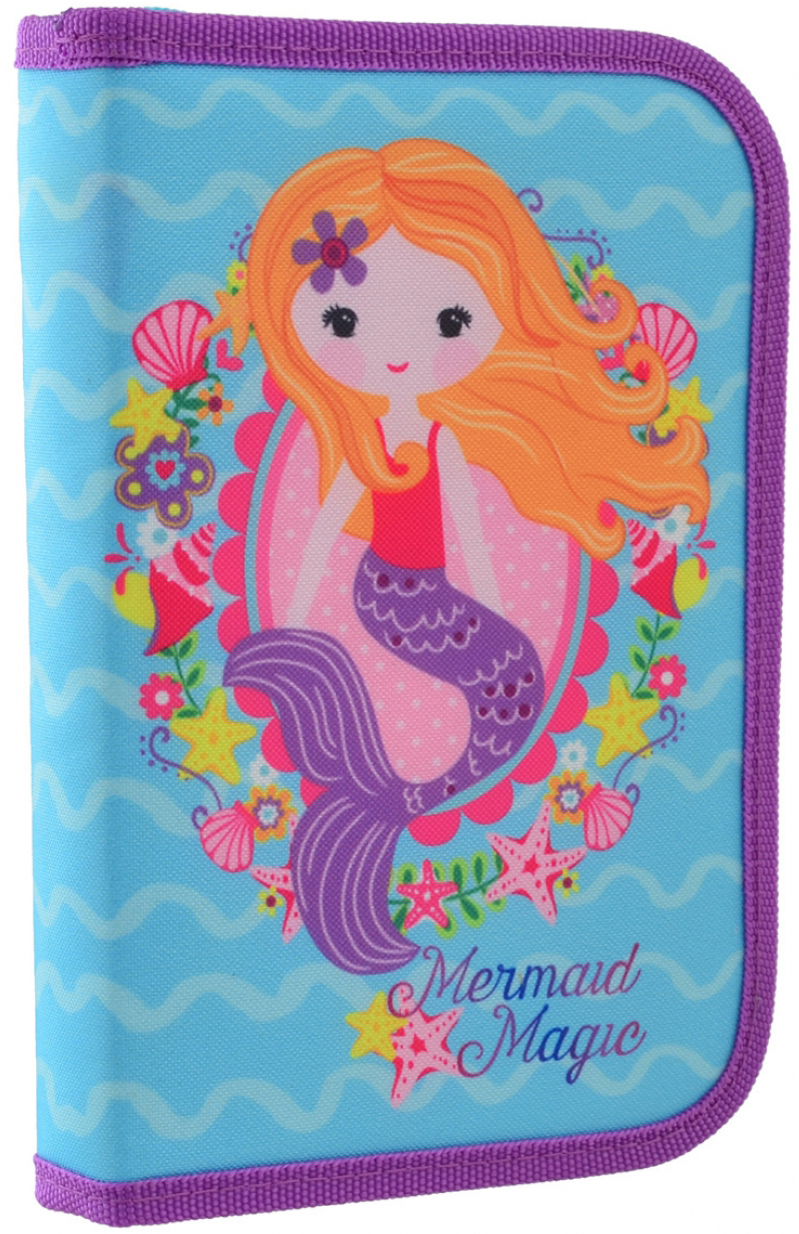 Пенал Smart Mermaid твердый одинарный с клапаном 1 отделение Разноцветный (532043)
Пенал Smart Mermaid твердый одинарный с клапаном 1 отделение Разноцветный (532043)