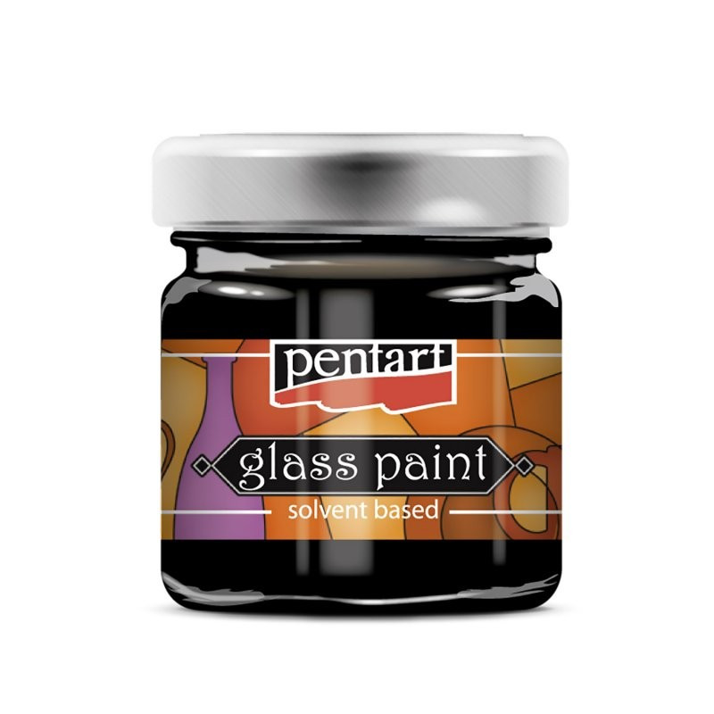 Краска витражная Pentart на основе раств. холодной фиксации черный 30мл (5997412790610)
Краска витражная Pentart на основе раств. холодной фиксации черный 30мл (5997412790610)