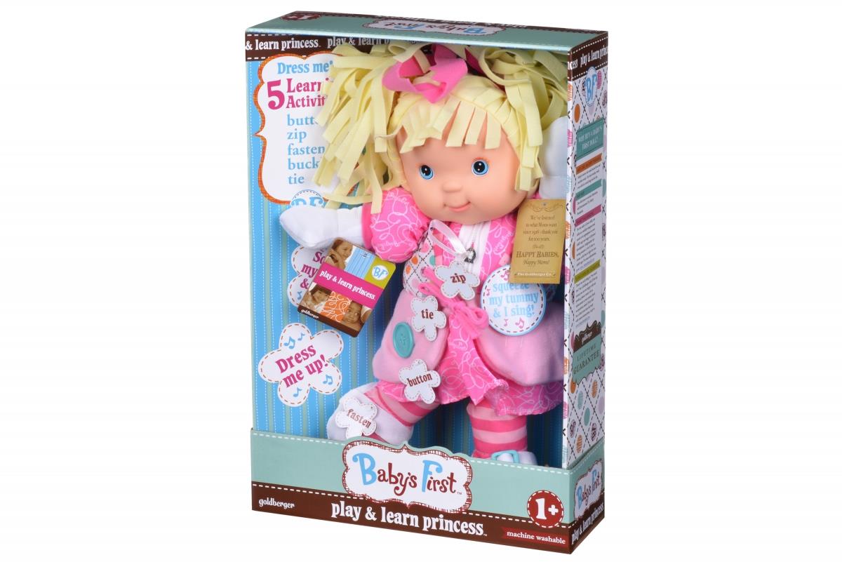 Игрушечная кукла с музыкой для деток от 1 года Baby’s First Play and Learn Princess (71590)
Игрушечная кукла с музыкой для деток от 1 года Baby’s First Play and Learn Princess (71590)