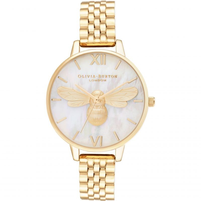 Женские часы Olivia Burton Lucky Bee White MOP Demi Dial & Gold Bracelet Watch OB16FB18
Женские часы Olivia Burton Lucky Bee White MOP Demi Dial & Gold Bracelet Watch OB16FB18
