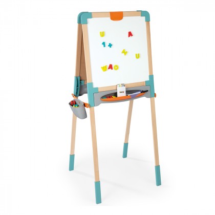 Двусторонний деревянный мольберт Smoby Wooden Easel Веселое обучение (17-6282914)
Двусторонний деревянный мольберт Smoby Wooden Easel Веселое обучение (17-6282914)