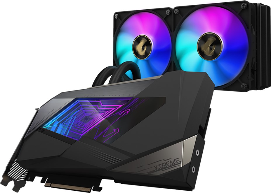 Gigabyte PCI-Ex GeForce RTX 3080 Aorus Xtreme Waterforce 10GB GDDR6X (320bit) (1710/19000) (3 х HDMI, 3 x DisplayPort) (GV-N3080AORUSX W-10GD)
Gigabyte PCI-Ex GeForce RTX 3080 Aorus Xtreme Waterforce 10GB GDDR6X (320bit) (1710/19000) (3 х HDMI, 3 x DisplayPort) (GV-N3080AORUSX W-10GD)