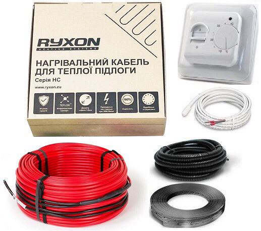 Двухжильный тонкий кабель Ryxon HC-20-100 м 2000Вт 10.0 - 12.5 м² в комплекте с механическим терморегулятором
Двухжильный тонкий кабель Ryxon HC-20-100 м 2000Вт 10.0 - 12.5 м² в комплекте с механическим терморегулятором