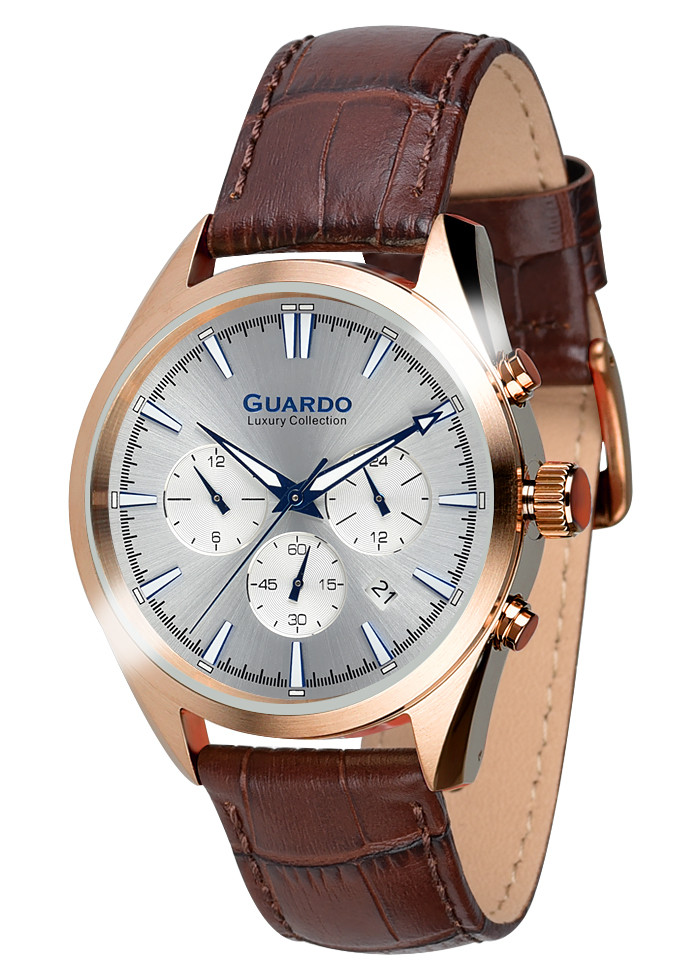Часы мужские Guardo S01662-5 коричневые
Часы мужские Guardo S01662-5 коричневые