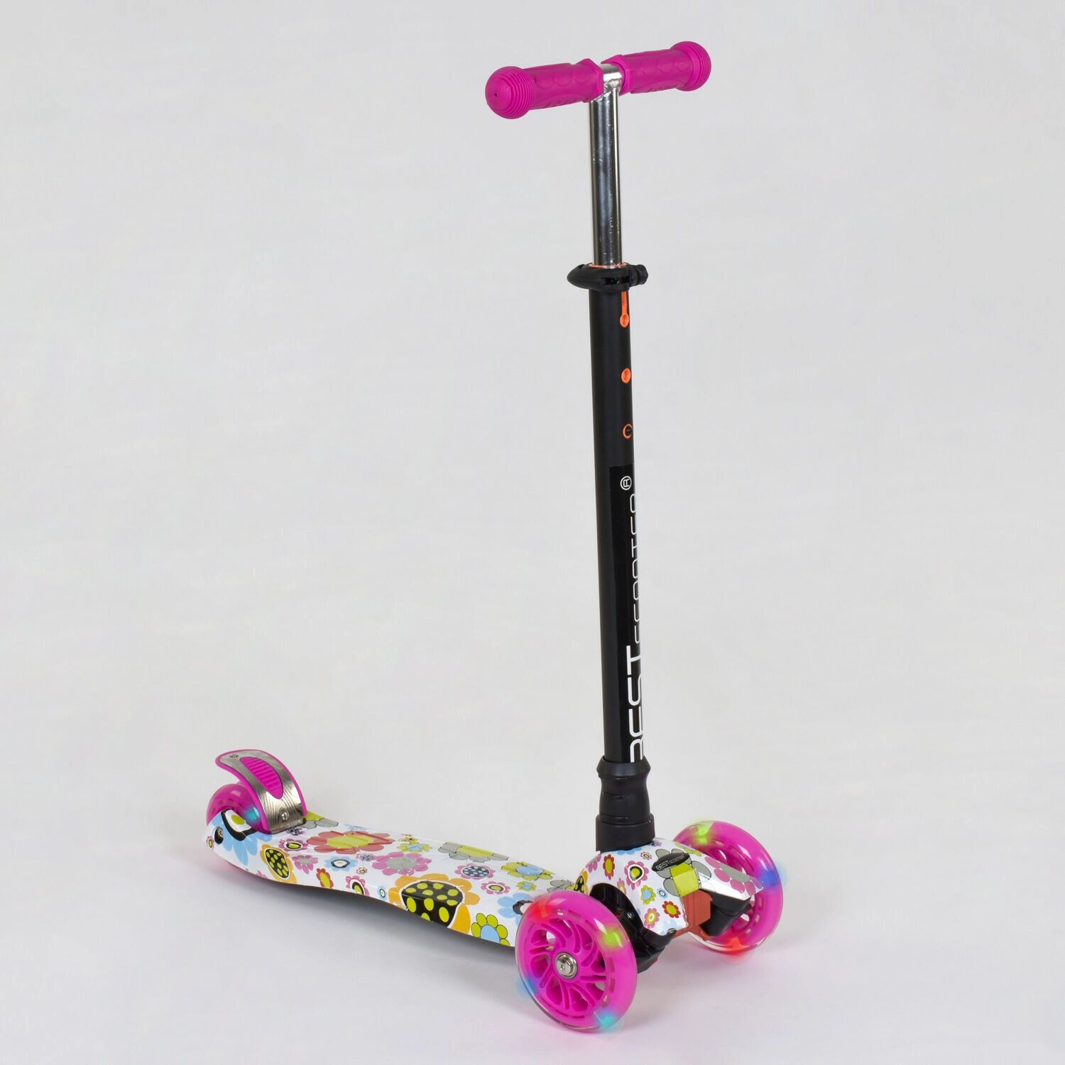Самокат трехколесный Best Scooter А 24660 /779-1309 Съемный руль Колеса полиуретан Белый с Розовым
Самокат трехколесный Best Scooter А 24660 /779-1309 Съемный руль Колеса полиуретан Белый с Розовым