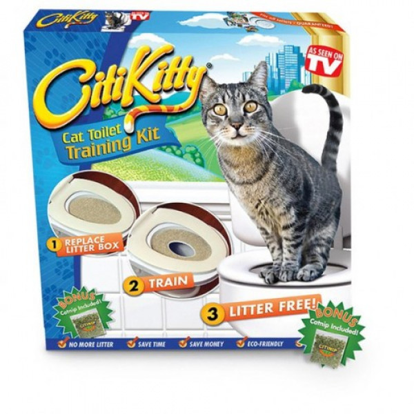 CitiKitty Система для приучения кошки к унитазу (кошачий туалет) СитиКити
CitiKitty Система для приучения кошки к унитазу (кошачий туалет) СитиКити