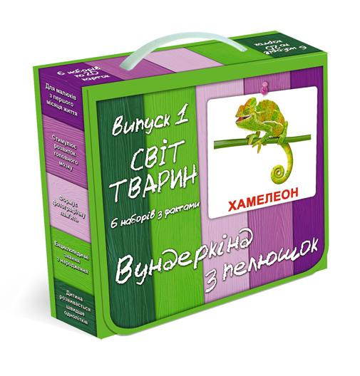 Карточки домана Подарочный набор Вундеркинд с пеленок "Мир животных" ламинированные на украинском языке
Карточки домана Подарочный набор Вундеркинд с пеленок "Мир животных" ламинированные на украинском языке