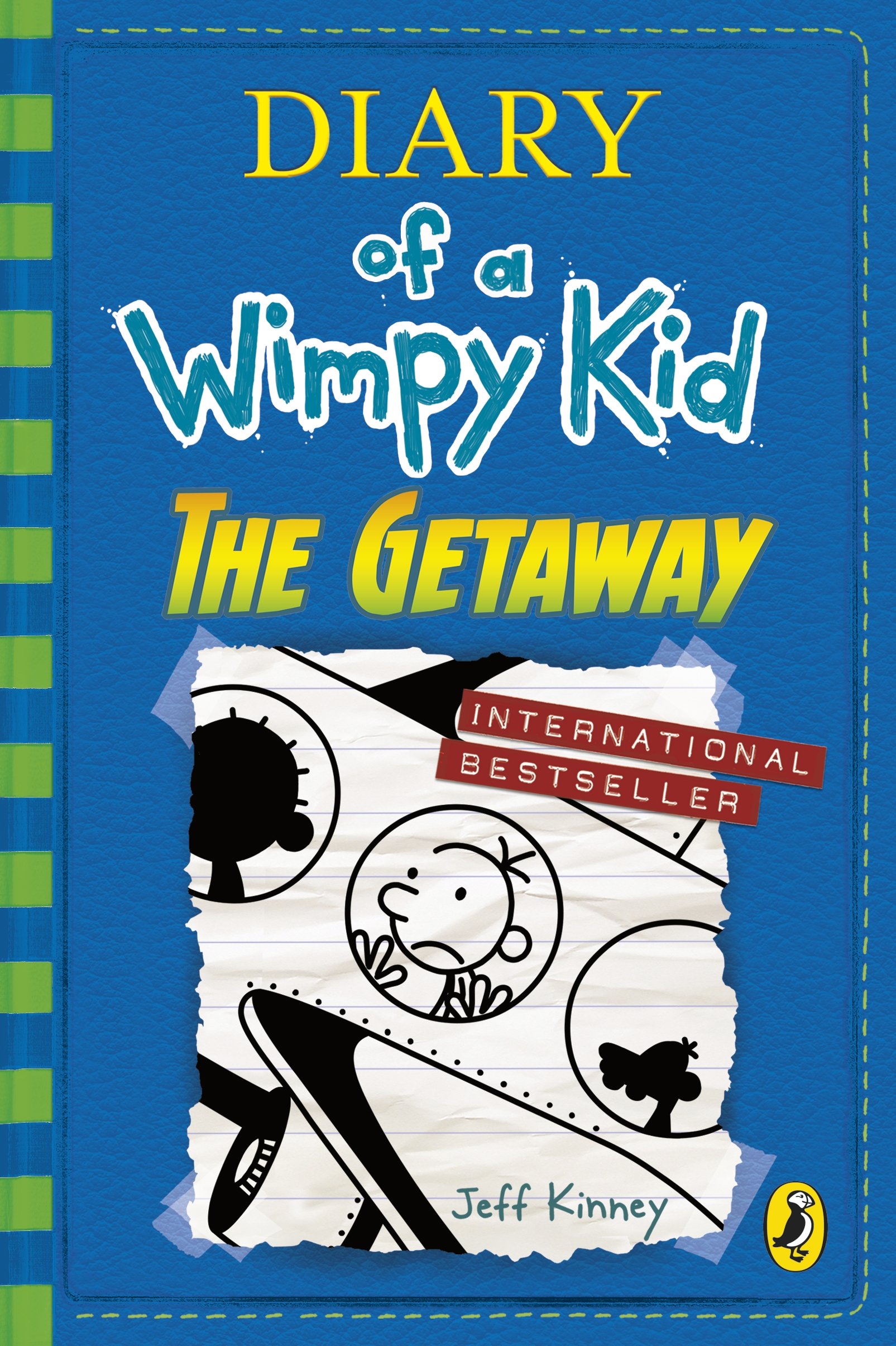 Книга на английском языке Diary of a Wimpy Kid: The Getaway (Book 12) от автора Jeff Kinney и издательства Penguin Books из Великобритании
Книга на английском языке Diary of a Wimpy Kid: The Getaway (Book 12) от автора Jeff Kinney и издательства Penguin Books из Великобритании