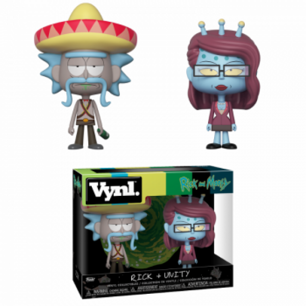 Фигурка Funko VYNL 2-Pack: Rick & Morty - Rick w/ Sombrero & Unity Vinyl Figures, 32267, 10 см
Фигурка Funko VYNL 2-Pack: Rick & Morty - Rick w/ Sombrero & Unity Vinyl Figures, 32267, 10 см