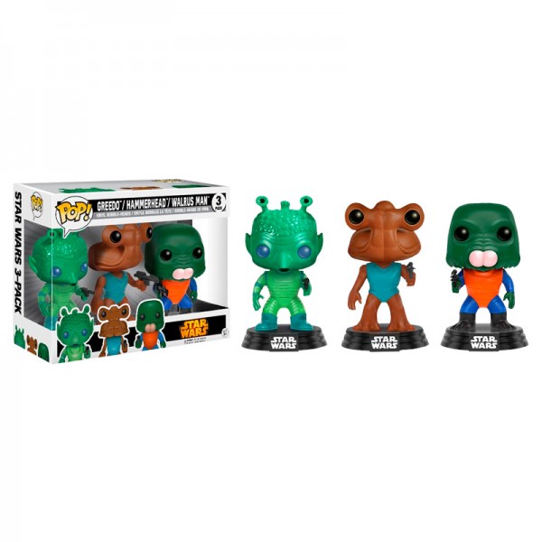 Фигурка Funko POP! Star Wars - Greedo, Hammerhead, Walrus Man Vinyl Figures 3-pack NYCC-2017 Convent, 11487, 10 см
Фигурка Funko POP! Star Wars - Greedo, Hammerhead, Walrus Man Vinyl Figures 3-pack NYCC-2017 Convent, 11487, 10 см