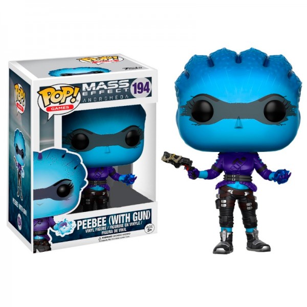 Фигурка Funko POP! Games Mass Effect Andromeda - Peebee with Gun Vinyl Figure limited, 13717, 10см
Фигурка Funko POP! Games Mass Effect Andromeda - Peebee with Gun Vinyl Figure limited, 13717, 10см