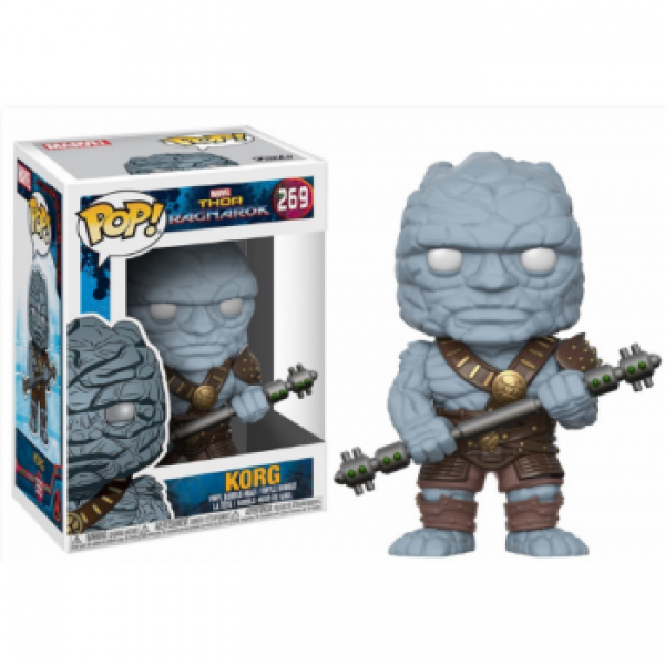 Фигурка Funko POP! Marvel Thor Ragnarok The Movie - Korg Vinyl Figure Bobble-Head, 22917, 10см
Фигурка Funko POP! Marvel Thor Ragnarok The Movie - Korg Vinyl Figure Bobble-Head, 22917, 10см