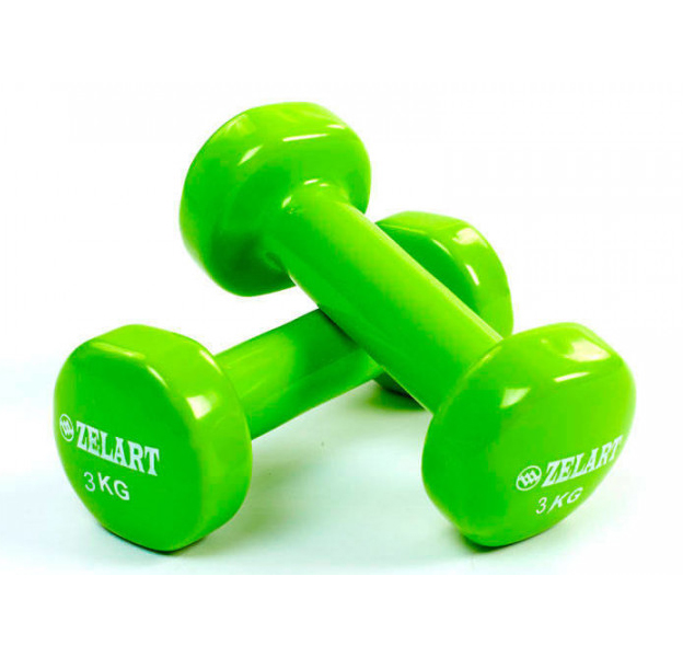 Гантель/гиря Гантели для фитнеса с виниловым покрытием Zelart Beauty TA-5225-3 Green (MR08900)
Гантель/гиря Гантели для фитнеса с виниловым покрытием Zelart Beauty TA-5225-3 Green (MR08900)