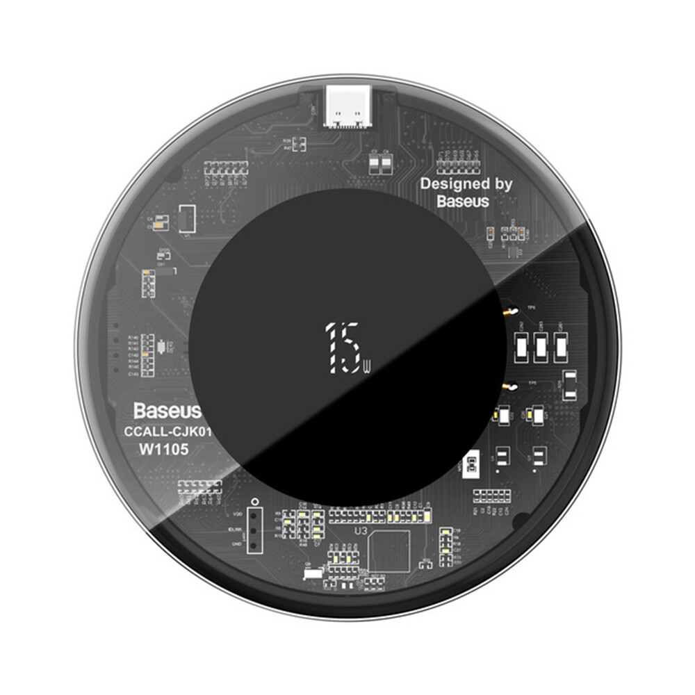 Беспроводная зарядка Зврядка Qi BASEUS Simple Magnetic Wireless Charger (suit for IP12) |15W| (WXJK-E02) transparent-black
Беспроводная зарядка Зврядка Qi BASEUS Simple Magnetic Wireless Charger (suit for IP12) |15W| (WXJK-E02) transparent-black