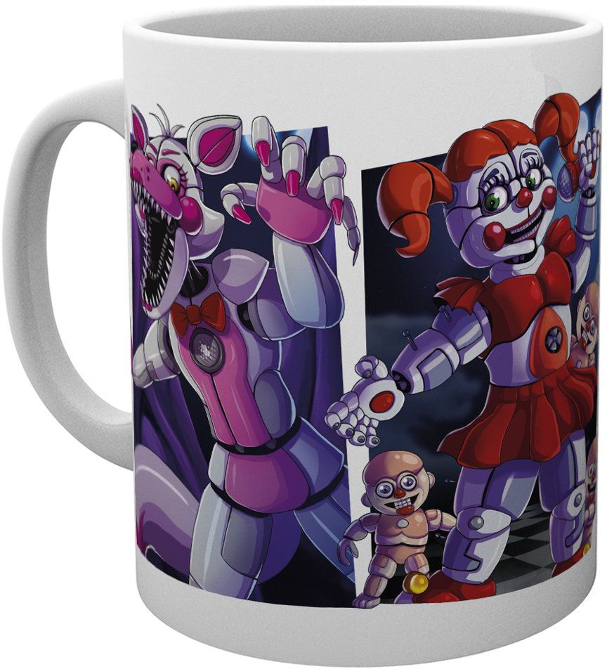Чашка GB eye Five Nights at Freddy's - Sister Location Characters Mug 295 ml (MG2052)
Чашка GB eye Five Nights at Freddy's - Sister Location Characters Mug 295 ml (MG2052)