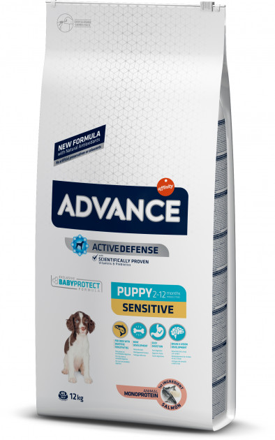 Сухой корм Advance Dog Puppy Sensitive для щенков всех пород с чувствительным пищеварением 12 кг (8410650009353)
Сухой корм Advance Dog Puppy Sensitive для щенков всех пород с чувствительным пищеварением 12 кг (8410650009353)