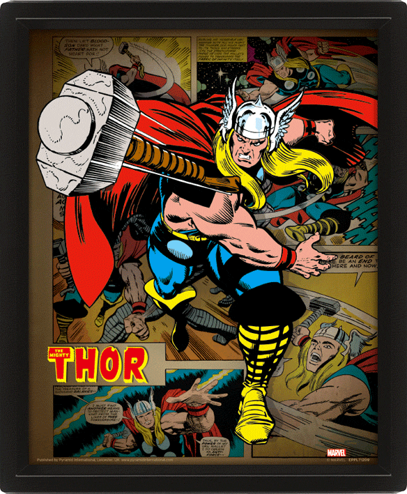Постер 3D Pyramid International Marvel Comics - Thor Hammer 3D Lenticular Poster 235 x 285 x 45 мм
Постер 3D Pyramid International Marvel Comics - Thor Hammer 3D Lenticular Poster 235 x 285 x 45 мм