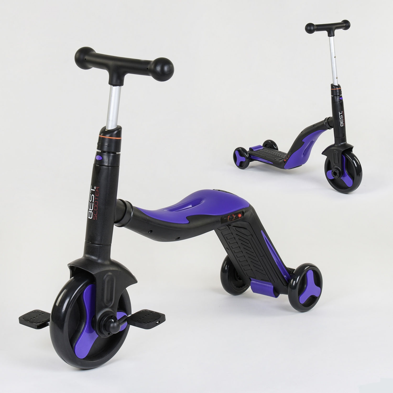 Самокат 3 В 1 Jt-30304 Best Scooter Самокат-Велобег-Велосипед 8 Мелодий Фиолетовый
Самокат 3 В 1 Jt-30304 Best Scooter Самокат-Велобег-Велосипед 8 Мелодий Фиолетовый
