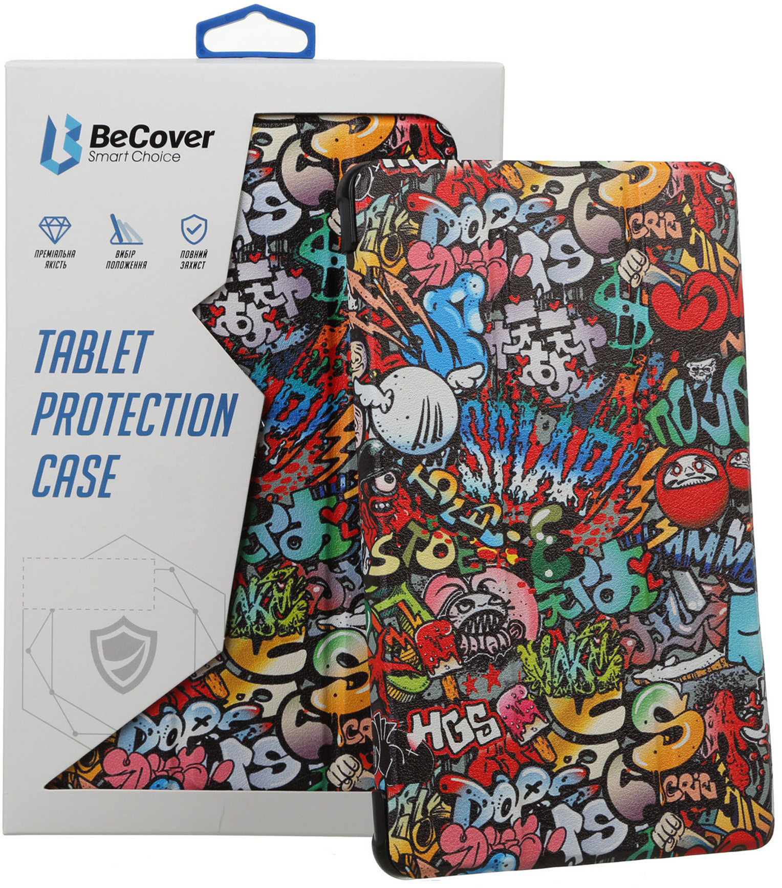 Обкладинка BeCover Smart Case для Samsung Galaxy Tab A7 10.4 (2020) SM-T500 / SM-T505 / SM-T507 Graffiti
Обкладинка BeCover Smart Case для Samsung Galaxy Tab A7 10.4 (2020) SM-T500 / SM-T505 / SM-T507 Graffiti