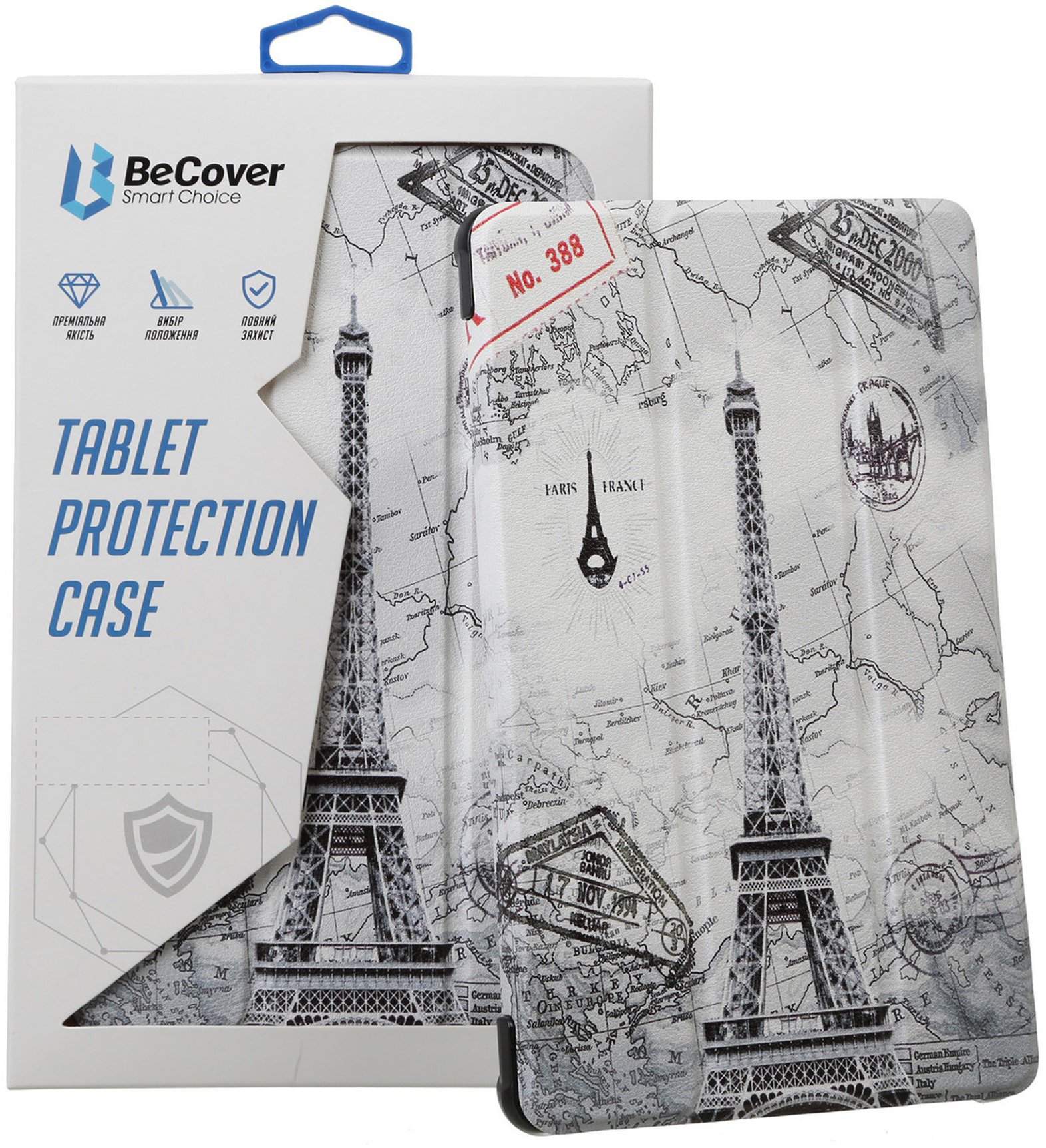 Обкладинка BeCover Smart Case для Samsung Galaxy Tab A7 10.4 (2020) SM-T500 / SM-T505/SM-T507 Paris
Обкладинка BeCover Smart Case для Samsung Galaxy Tab A7 10.4 (2020) SM-T500 / SM-T505/SM-T507 Paris