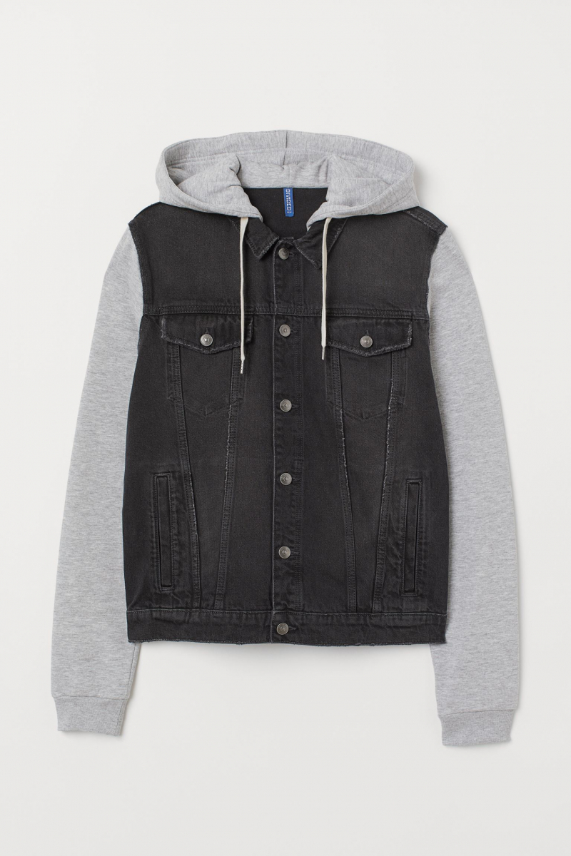 Куртка джинсова комбінована H&M 0407354008 Black/light gray melange Серый, Куртка джинсова комбінована H&M 0407354008 Black/light gray melange 2XL Серый
Куртка джинсова комбінована H&M 0407354008 Black/light gray melange Серый, Куртка джинсова комбінована H&M 0407354008 Black/light gray melange 2XL Серый