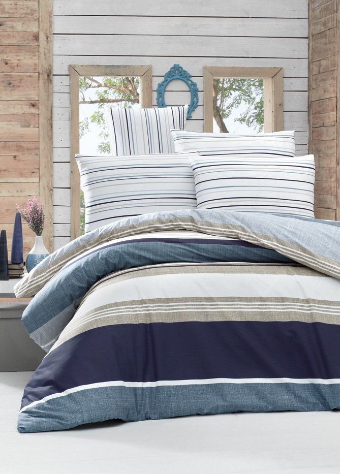 Комплект постельного белья Lighthouse Ranforce Savoy 200х220 см/2х50х70 см Синий
Комплект постельного белья Lighthouse Ranforce Savoy 200х220 см/2х50х70 см Синий