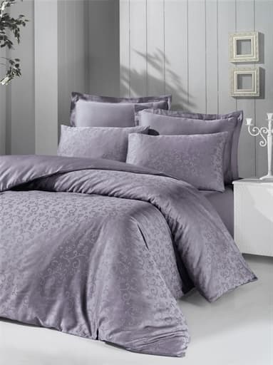 Комплект постельного белья Victoria Deluxe Jacquard Sateen Rimma 200х220 см/2х50х70 см/2х70х70 см Серый
Комплект постельного белья Victoria Deluxe Jacquard Sateen Rimma 200х220 см/2х50х70 см/2х70х70 см Серый