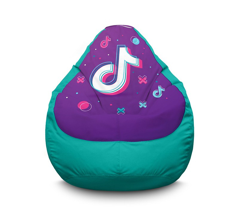 Кресло мешок iPuff "Tik Tok. Big logo. Light blue" Оксфорд XL (80x110 см) Бирюзовый
Кресло мешок iPuff "Tik Tok. Big logo. Light blue" Оксфорд XL (80x110 см) Бирюзовый
