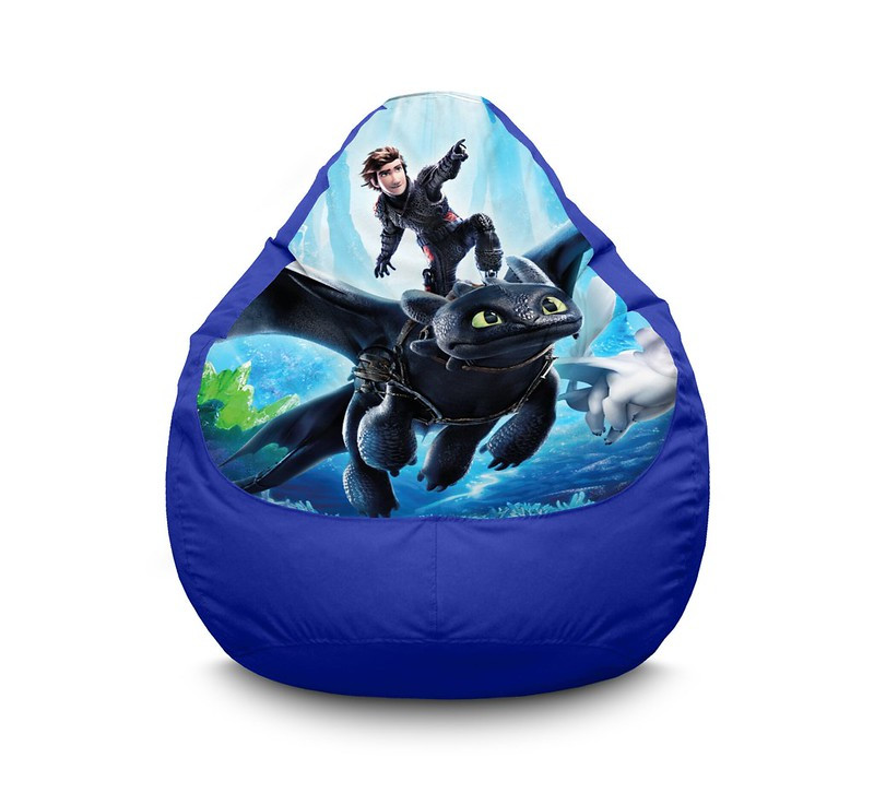 Кресло мешок iPuff "Dragon. Hiccup and Toothless" Оксфорд XXXL (100х135 см) Синий
Кресло мешок iPuff "Dragon. Hiccup and Toothless" Оксфорд XXXL (100х135 см) Синий