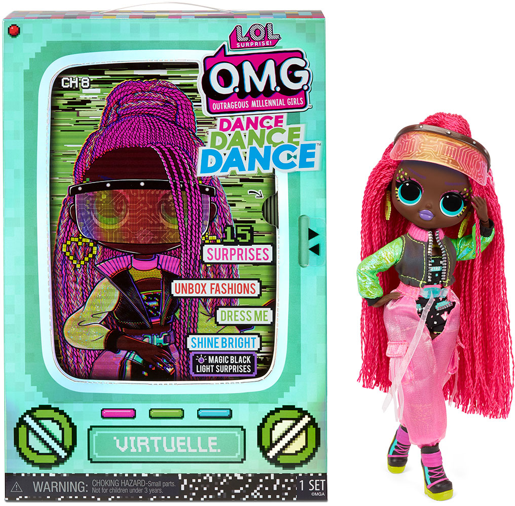 Игровой набор с куклой L.O.L. SURPRISE! серии O.M.G. Dance – Виртуаль (117865) (6900006575233)
Игровой набор с куклой L.O.L. SURPRISE! серии O.M.G. Dance – Виртуаль (117865) (6900006575233)