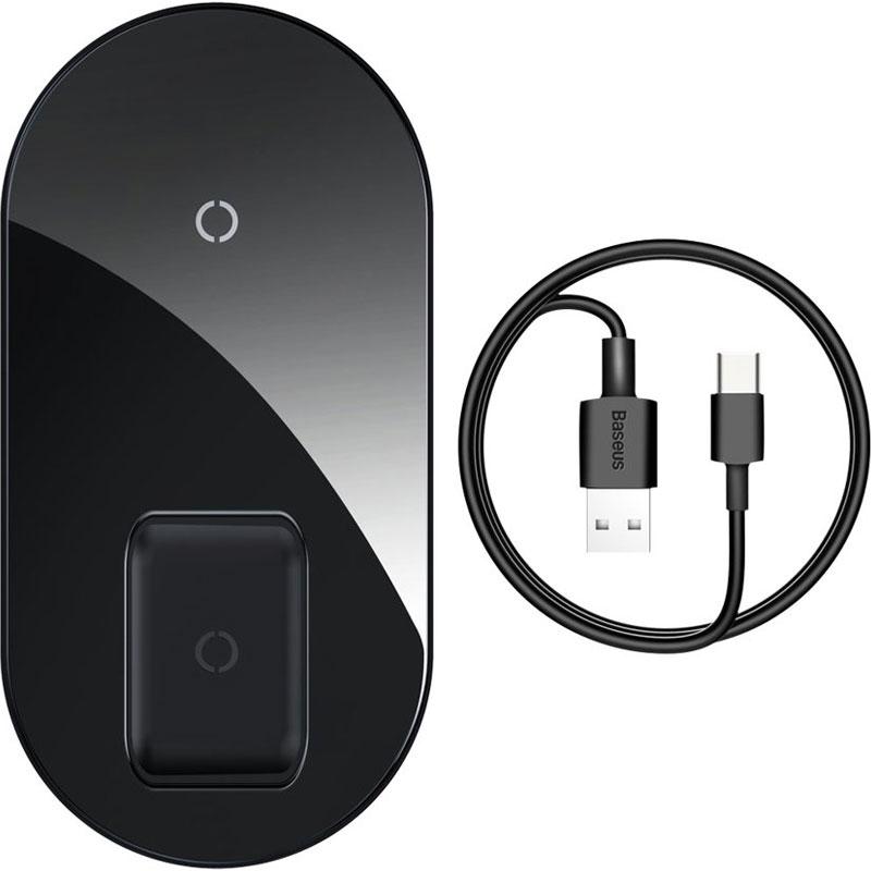 Беспроводное зарядное устройство Baseus Simple 2in1 Pro Edition (WXJK-C01) Black (Phone + Pods)
Беспроводное зарядное устройство Baseus Simple 2in1 Pro Edition (WXJK-C01) Black (Phone + Pods)