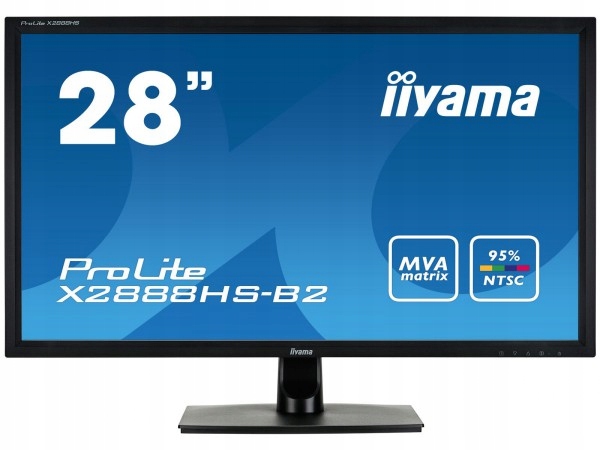 Монитор iiyama 28" ProLite X2888HS-B2 
Монитор iiyama 28" ProLite X2888HS-B2