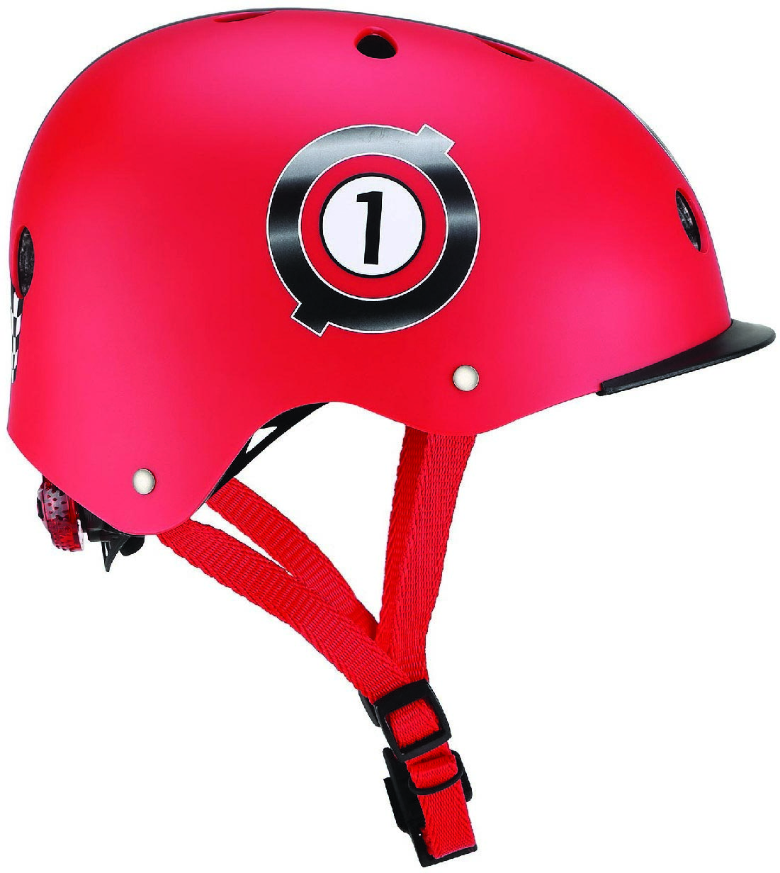 Шлем защитный детский Globber с фонариком 48-53 см (XS/S) Гонки красный (507-102) (4897070184510)
Шлем защитный детский Globber с фонариком 48-53 см (XS/S) Гонки красный (507-102) (4897070184510)