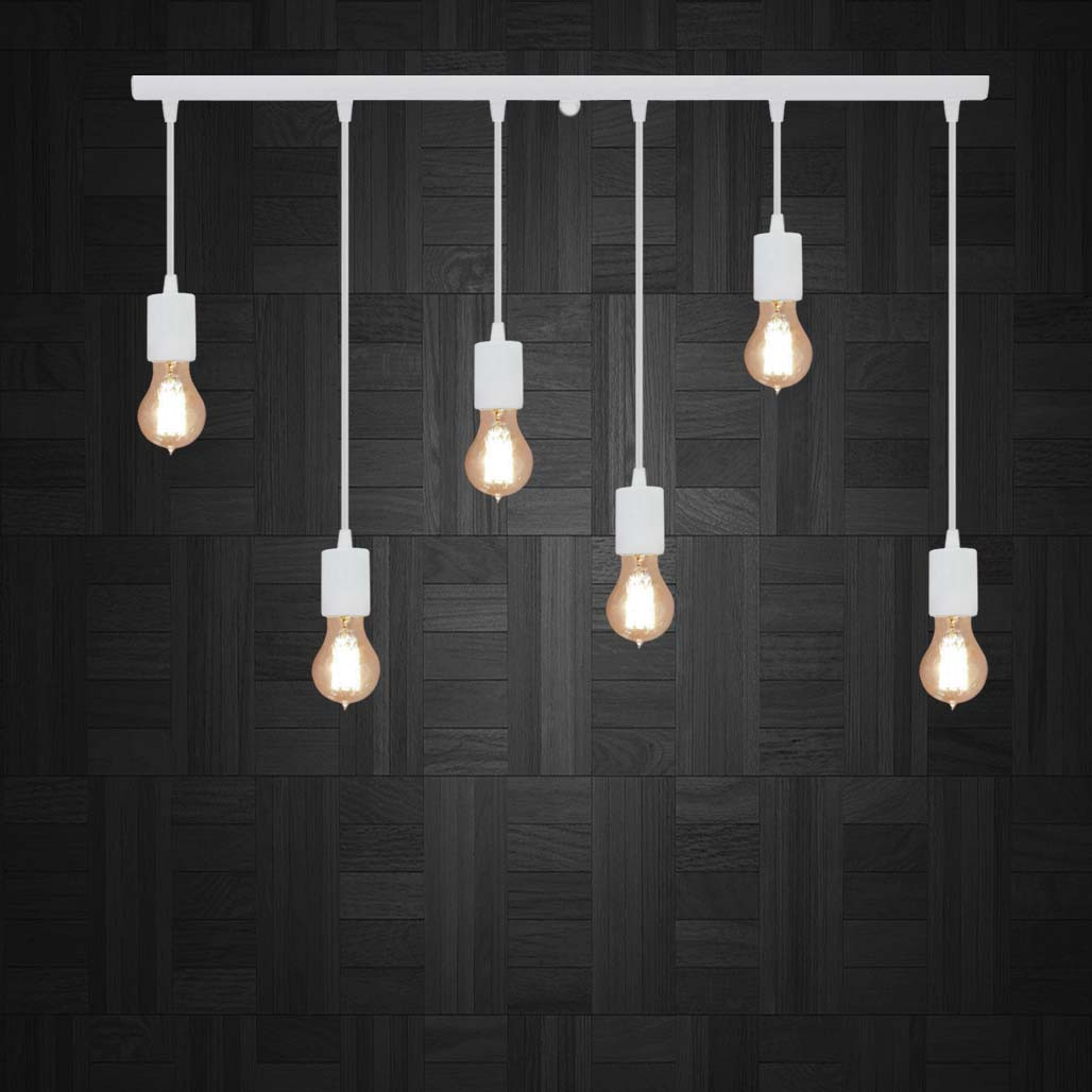 Подвесной светильник на 6-ламп CEILING-6 E27 белый
Подвесной светильник на 6-ламп CEILING-6 E27 белый