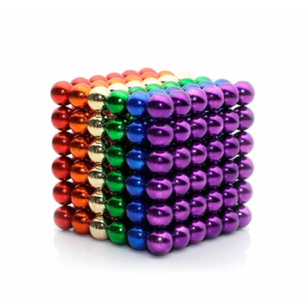 Магнитная игрушка головоломка конструктор Neocube Нео Куб 216 шариков Радуга (rainbow)
Магнитная игрушка головоломка конструктор Neocube Нео Куб 216 шариков Радуга (rainbow)