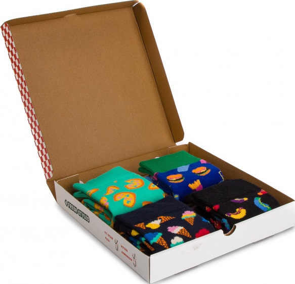 Набор носков Happy Socks Junkfood Gift Box XFOD09-0100 36-40 4 пары Чёрный / Синий / Белый
Набор носков Happy Socks Junkfood Gift Box XFOD09-0100 36-40 4 пары Чёрный / Синий / Белый