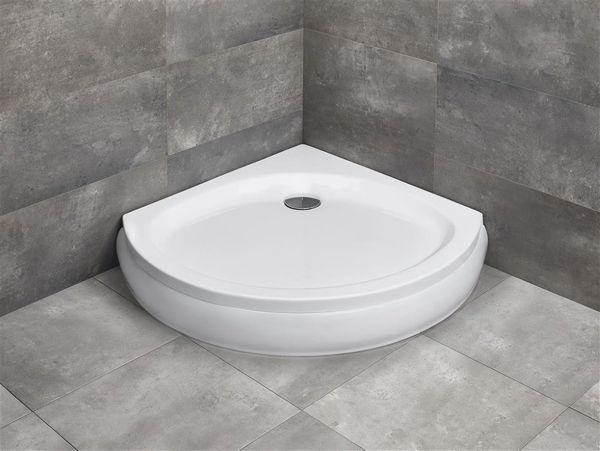 Душовий піддон RADAWAY Patmos B акриловий, напівкруглий 900x900 мм h160 білий 4T99155-03
Душовий піддон RADAWAY Patmos B акриловий, напівкруглий 900x900 мм h160 білий 4T99155-03