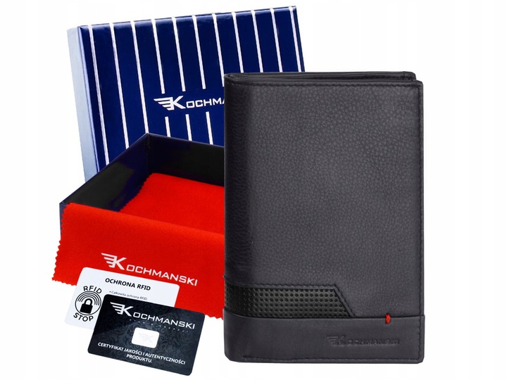 Кошелёк кожаный мужской Kochmanski с защитой RFID 13.2 х 9.5 х 1.3 см чёрный (K-ACNW-435-3303)
Кошелёк кожаный мужской Kochmanski с защитой RFID 13.2 х 9.5 х 1.3 см чёрный (K-ACNW-435-3303)
