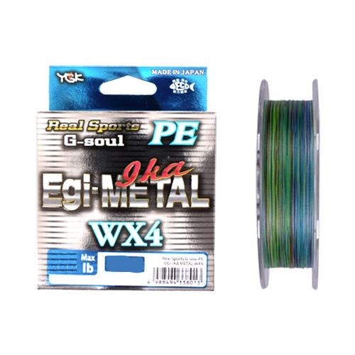 Шнур YGK G-Soul EGI Metal 150m мультиколор #0.6/0.128mm 12lb/4.9kg
Шнур YGK G-Soul EGI Metal 150m мультиколор #0.6/0.128mm 12lb/4.9kg