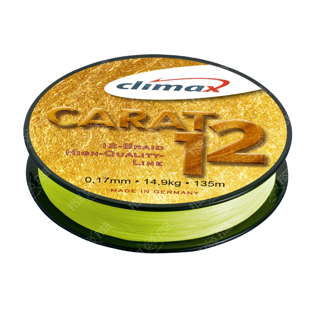 Шнур CLIMAX Carat 12 Braid 135 m 0.13 9.50kg, (УП 1 ШТ) fluo-yellow SB NEW2017!!! (шт.) (100385)
Шнур CLIMAX Carat 12 Braid 135 m 0.13 9.50kg, (УП 1 ШТ) fluo-yellow SB NEW2017!!! (шт.) (100385)