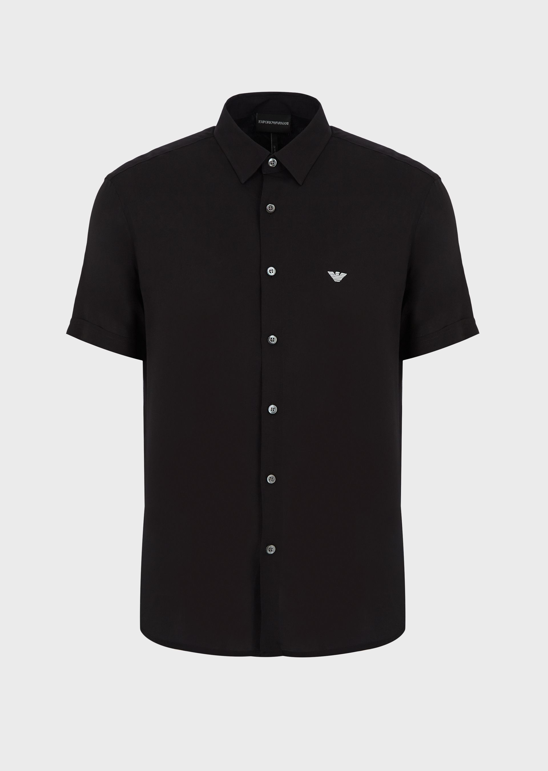 Рубашка Emporio Armani Черная 3H1C91.1NXKZ, Рубашка Emporio Armani 50 Черная 3H1C91.1NXKZ
Рубашка Emporio Armani Черная 3H1C91.1NXKZ, Рубашка Emporio Armani 50 Черная 3H1C91.1NXKZ