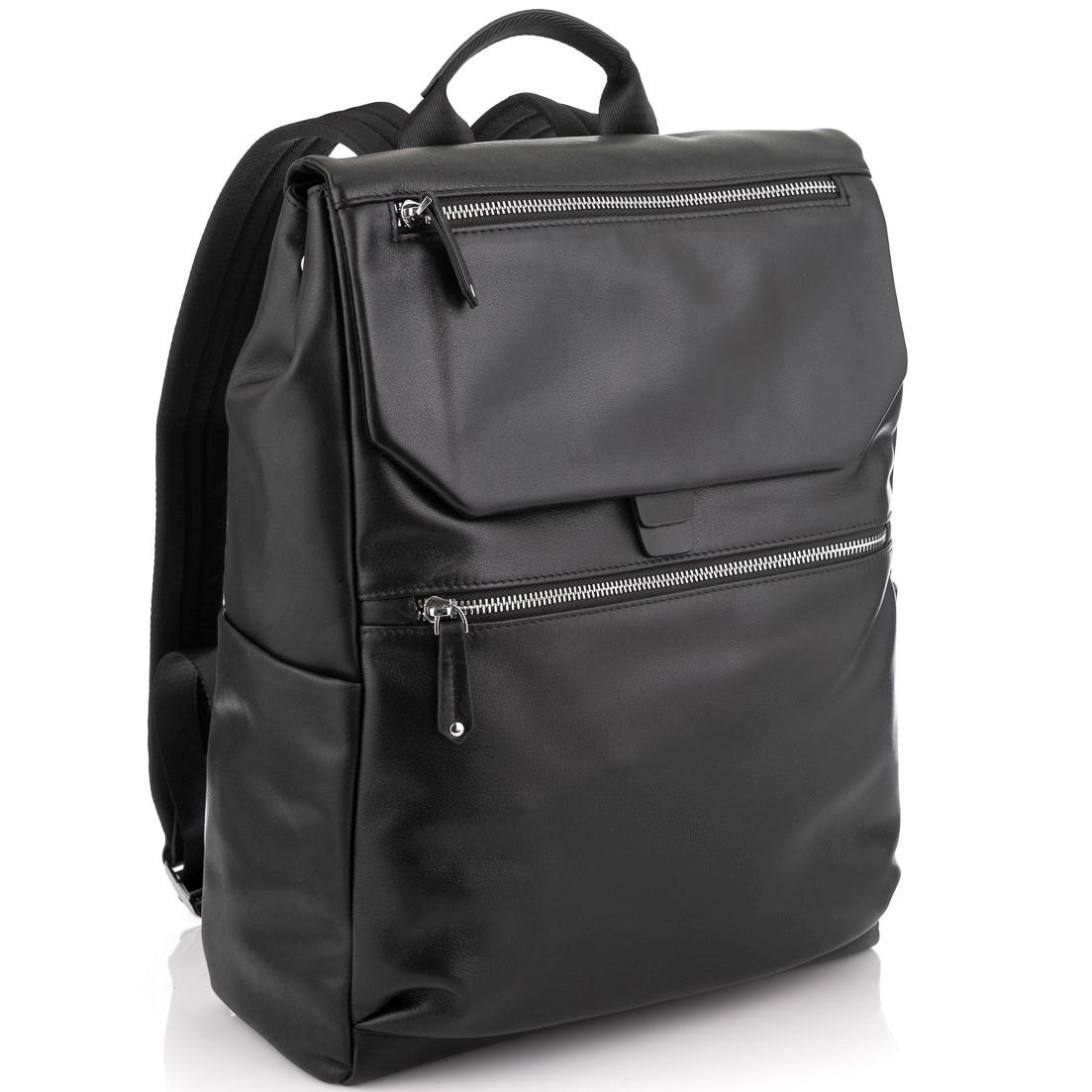 Мужской кожаный рюкзак черный Tiding Bag NM29-88066A
Мужской кожаный рюкзак черный Tiding Bag NM29-88066A