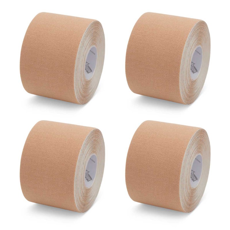 Хлопчатобумажный кинезио тейп K-Tape My Skin Beige, 5 см х 5 м, бежевый, упаковка 4 шт (100146)
Хлопчатобумажный кинезио тейп K-Tape My Skin Beige, 5 см х 5 м, бежевый, упаковка 4 шт (100146)