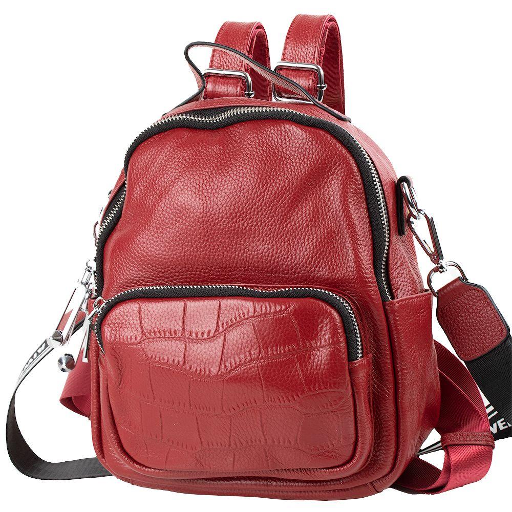 Женский кожаный рюкзак (VT-6-580-red) Vito Torelli 20,5х25х9 см Бордовый 000148623
Женский кожаный рюкзак (VT-6-580-red) Vito Torelli 20,5х25х9 см Бордовый 000148623