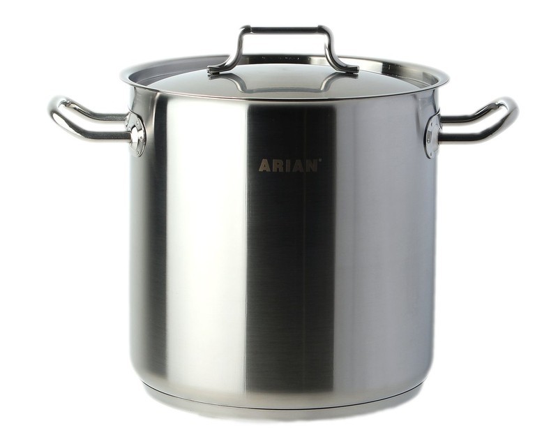 Глубокая кастрюля с крышкой Arian Jumbo 32х30 25 л нержавеющая сталь с индукцией
Глубокая кастрюля с крышкой Arian Jumbo 32х30 25 л нержавеющая сталь с индукцией