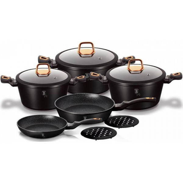 Набор посуды 10 пр Black Rose Collection Berlinger Haus Berlinger Haus (BH-1645N)
Набор посуды 10 пр Black Rose Collection Berlinger Haus Berlinger Haus (BH-1645N)