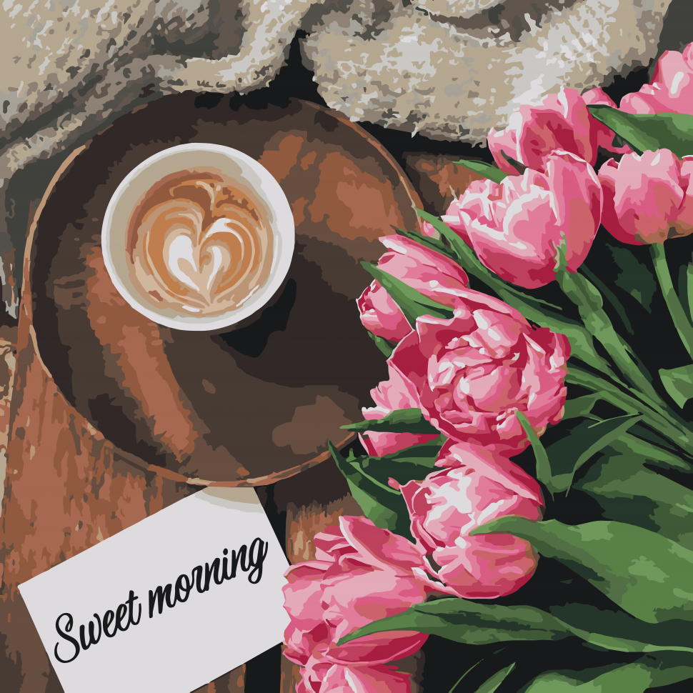 Картина рисование по номерам Art Craft Sweet morning 40х40см 12107-AC набор для росписи краски, кисти, холст
Картина рисование по номерам Art Craft Sweet morning 40х40см 12107-AC набор для росписи краски, кисти, холст