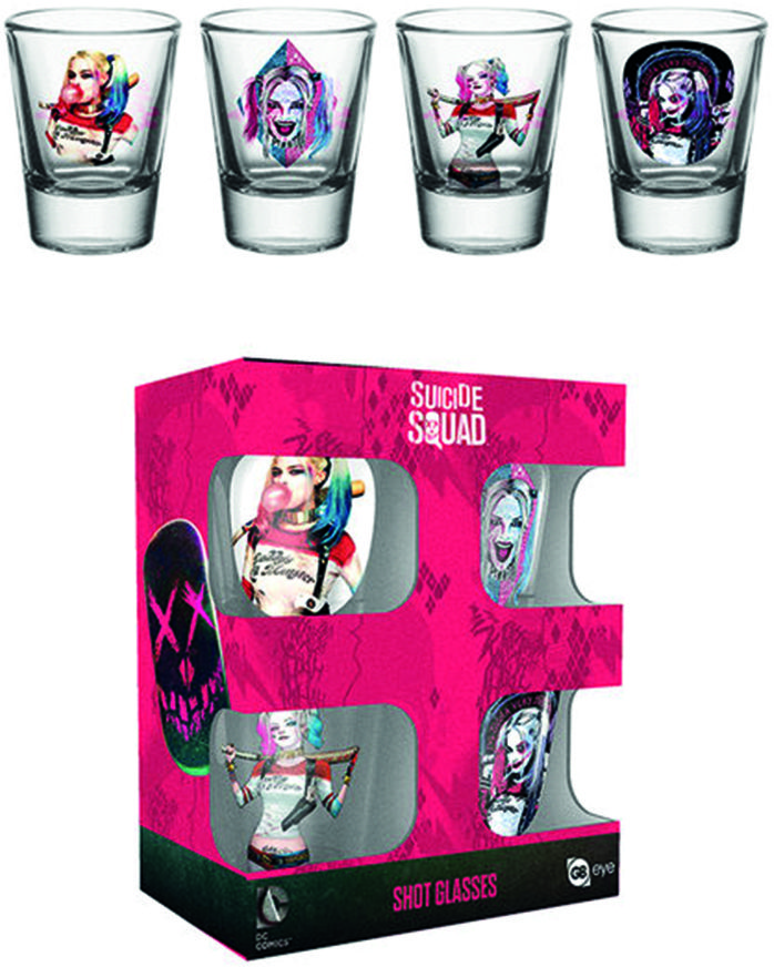 Набор рюмок GB eye Suicide Squad: Shot Glasses - Harley Quinn Mix (GLA0066)
Набор рюмок GB eye Suicide Squad: Shot Glasses - Harley Quinn Mix (GLA0066)