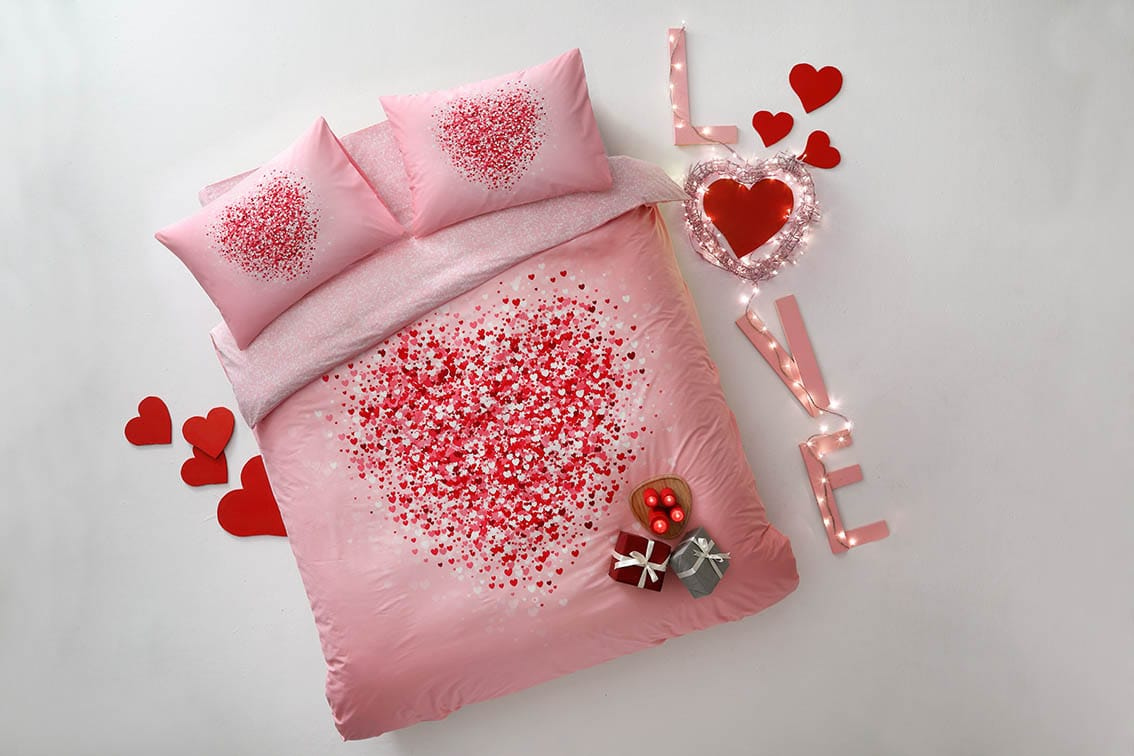 Комплект постельного белья Tac ранфорс Glow Beloved V01 евро розовый
Комплект постельного белья Tac ранфорс Glow Beloved V01 евро розовый