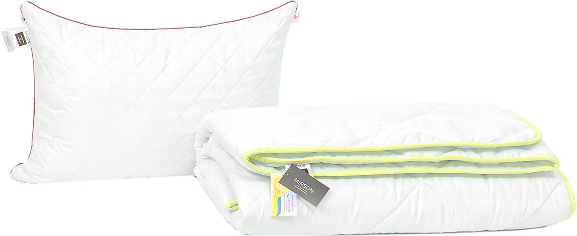 Набор антиаллергенный MirSon Eco Silk Зима Eco Aloe Vera №4009 одеяло 200х220 + 2 подушки 50х70 средние
Набор антиаллергенный MirSon Eco Silk Зима Eco Aloe Vera №4009 одеяло 200х220 + 2 подушки 50х70 средние